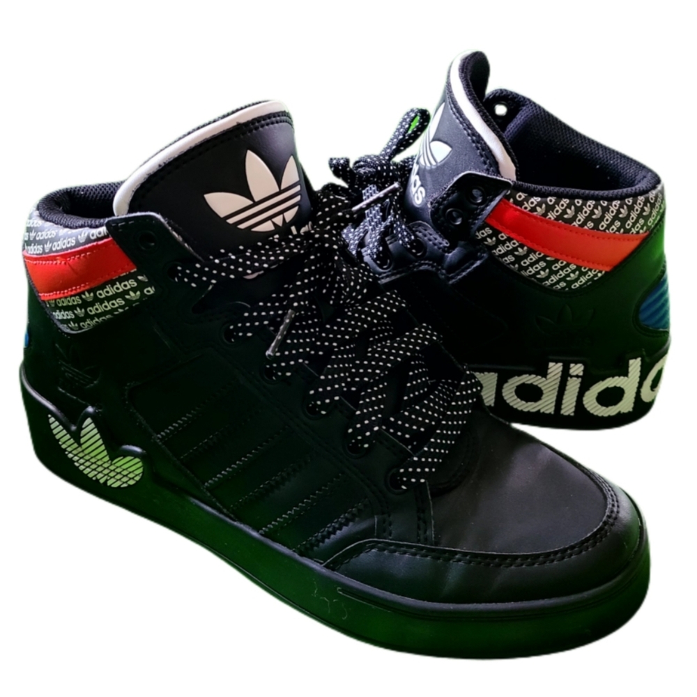 ADIDAS HARD COURT HI YOUTH SNEAKERS - Picture 3 of 7
